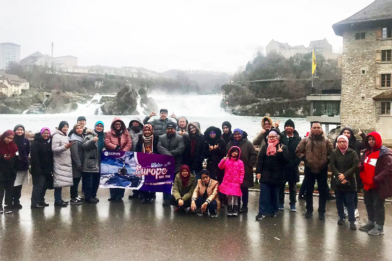 Galeri Rhine Falls Swisszerland
